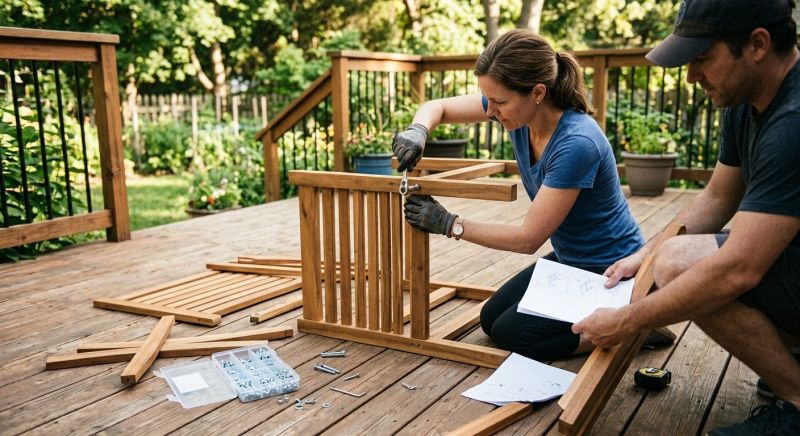 Patio Set Assembly in Alpharetta, GA