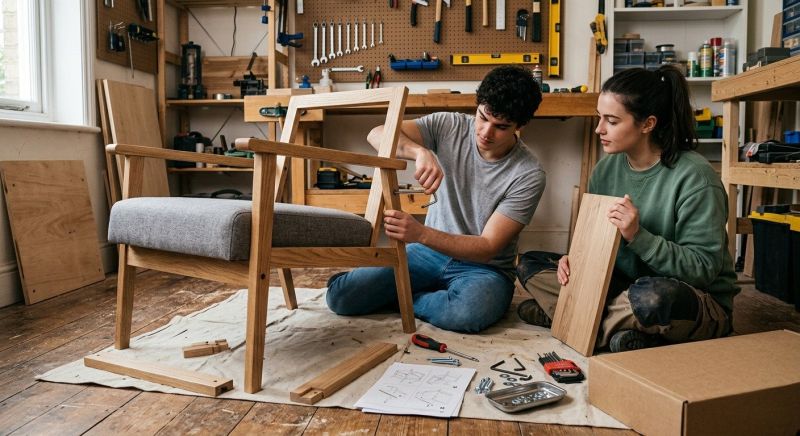 Deck Chair Assembly in Overland Park, KS