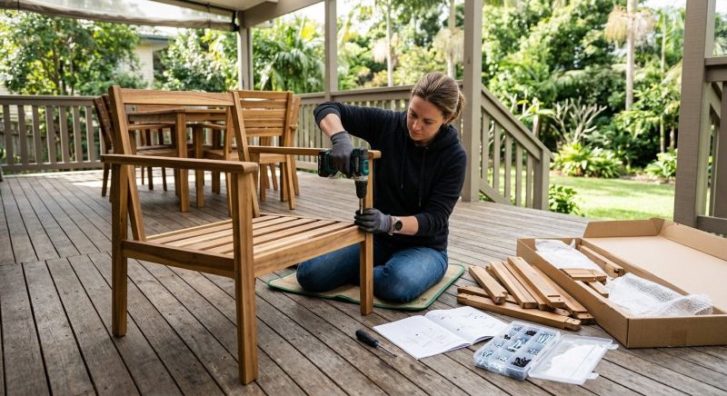 Deck Furniture Assembly in Littleton, CO